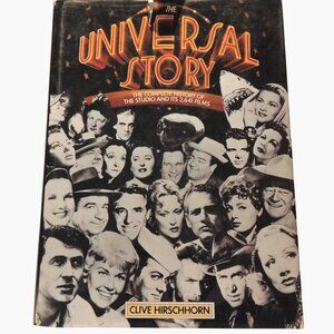 The Universal Story  Clive Hirschhorn Hardcover Book Movies 1913 to 1982